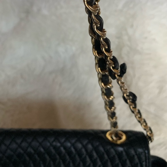 Black Bally Quilted Leather Shoulder Bag - Picture 5 of 14